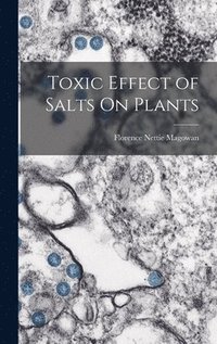 bokomslag Toxic Effect of Salts On Plants