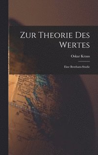 bokomslag Zur Theorie Des Wertes