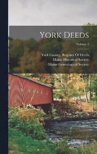 bokomslag York Deeds; Volume 1