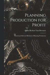 bokomslag Planning Production for Profit