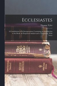 bokomslag Ecclesiastes