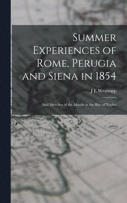 bokomslag Summer Experiences of Rome, Perugia and Siena in 1854; and Sketches of the Islands in the Bay of Naples