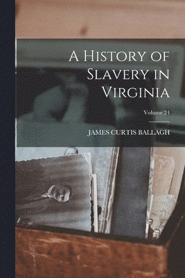 James Curtis Ballagh - History of Slavery in Virginia Vol 24, Häftad