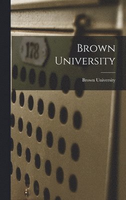 bokomslag Brown University