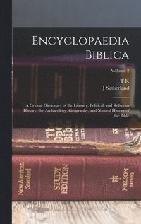 bokomslag Encyclopaedia Biblica