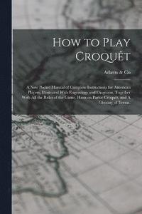 bokomslag How to Play Croqut