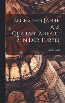 bokomslag Sechzehn Jahre Als Quarantäneartz In Der Türkei
