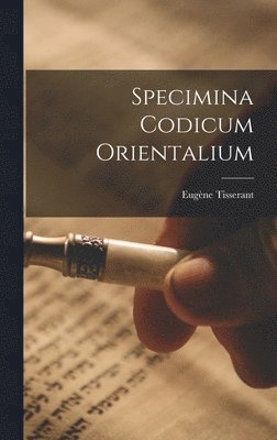 bokomslag Specimina codicum orientalium