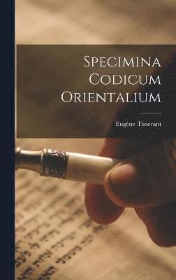 Specimina codicum orientalium 1