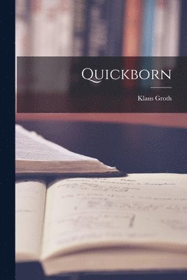 bokomslag Quickborn