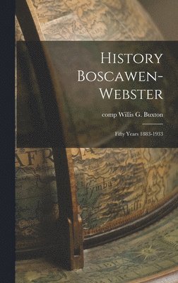 bokomslag History Boscawen-Webster