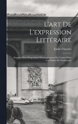 bokomslag L'art de l'expression littraire