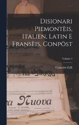 bokomslag Disionari Piemontis, Italien, Latin E Fransis, Conpst; Volume 3