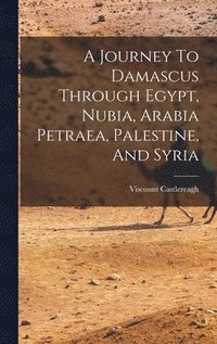 bokomslag A Journey To Damascus Through Egypt, Nubia, Arabia Petraea, Palestine, And Syria