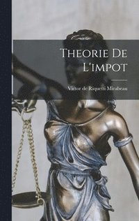 bokomslag Theorie De L'impot