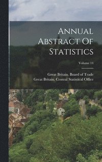 bokomslag Annual Abstract Of Statistics; Volume 14