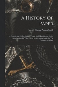 bokomslag A History Of Paper