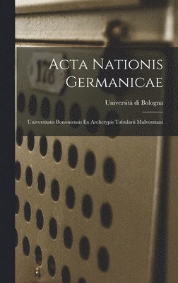 bokomslag Acta Nationis Germanicae