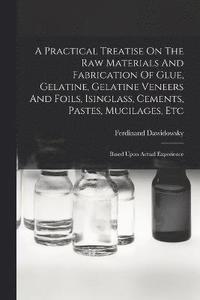 bokomslag A Practical Treatise On The Raw Materials And Fabrication Of Glue, Gelatine, Gelatine Veneers And Foils, Isinglass, Cements, Pastes, Mucilages, Etc
