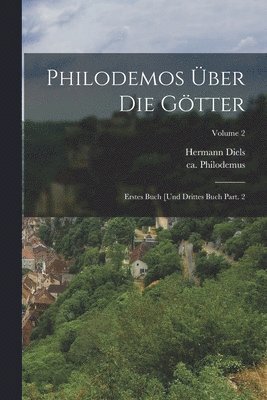 Philodemos ber die Gtter 1