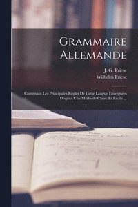 bokomslag Grammaire Allemande