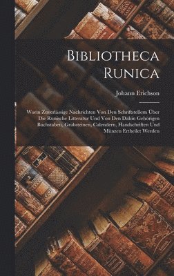 bokomslag Bibliotheca Runica