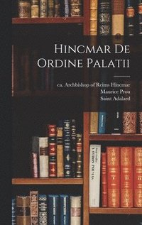 bokomslag Hincmar De Ordine Palatii