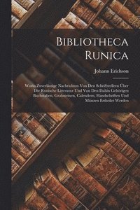 bokomslag Bibliotheca Runica