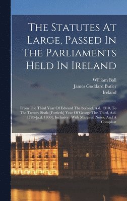 bokomslag Statutes At Large, Passed In The Parliaments Held In Ireland