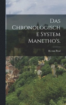 bokomslag chronologische System Manetho's.