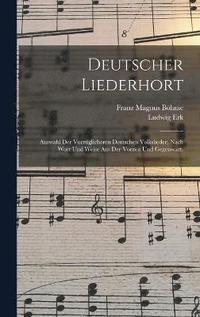 bokomslag Deutscher Liederhort