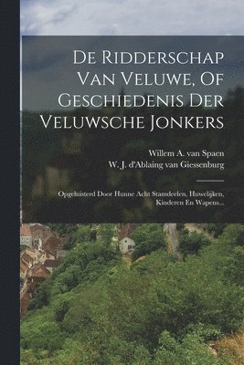 bokomslag De Ridderschap Van Veluwe, Of Geschiedenis Der Veluwsche Jonkers