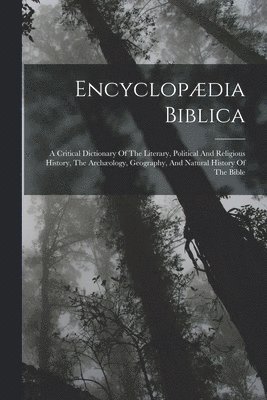 bokomslag Encyclopdia Biblica