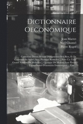 Dictionnaire Oeconomique 1