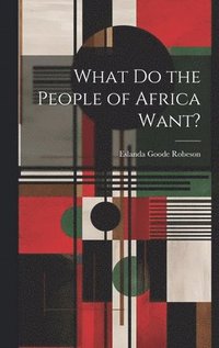 bokomslag What Do the People of Africa Want?