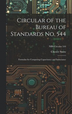 bokomslag Circular of the Bureau of Standards No. 544
