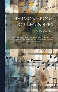 bokomslag Harmony Book for Beginners