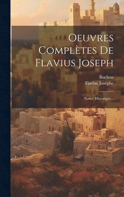 Oeuvres Compltes De Flavius Joseph 1
