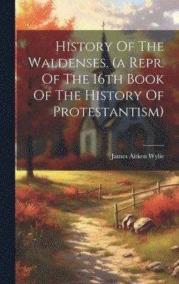 bokomslag History Of The Waldenses. (a Repr. Of The 16th Book Of The History Of Protestantism)