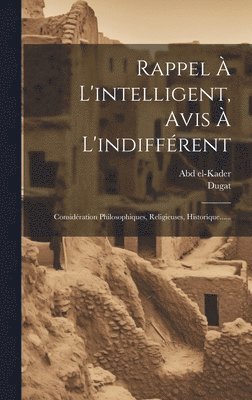 bokomslag Rappel  L'intelligent, Avis  L'indiffrent