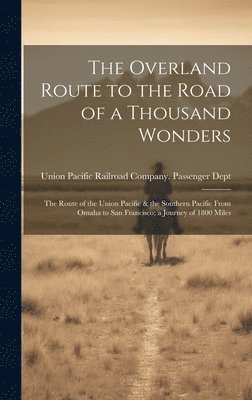 bokomslag The Overland Route to the Road of a Thousand Wonders