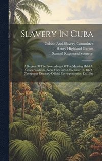 bokomslag Slavery In Cuba