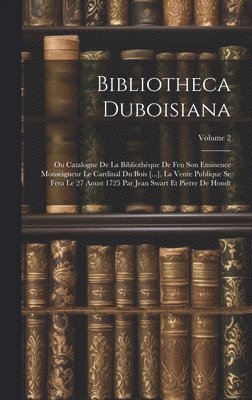Bibliotheca Duboisiana 1