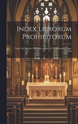 Index Librorum Prohibitorum 1