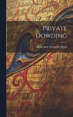 bokomslag Private Dowding