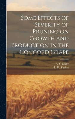 Some Effects of Severity of Pruning on Growth and Production in the Concord Grape 1