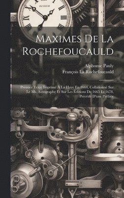 Maximes De La Rochefoucauld 1