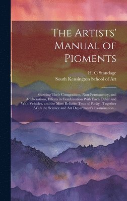 The Artists' Manual of Pigments 1