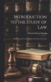 bokomslag Introduction to the Study of Law