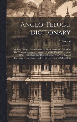 bokomslag Anglo-telugu Dictionary